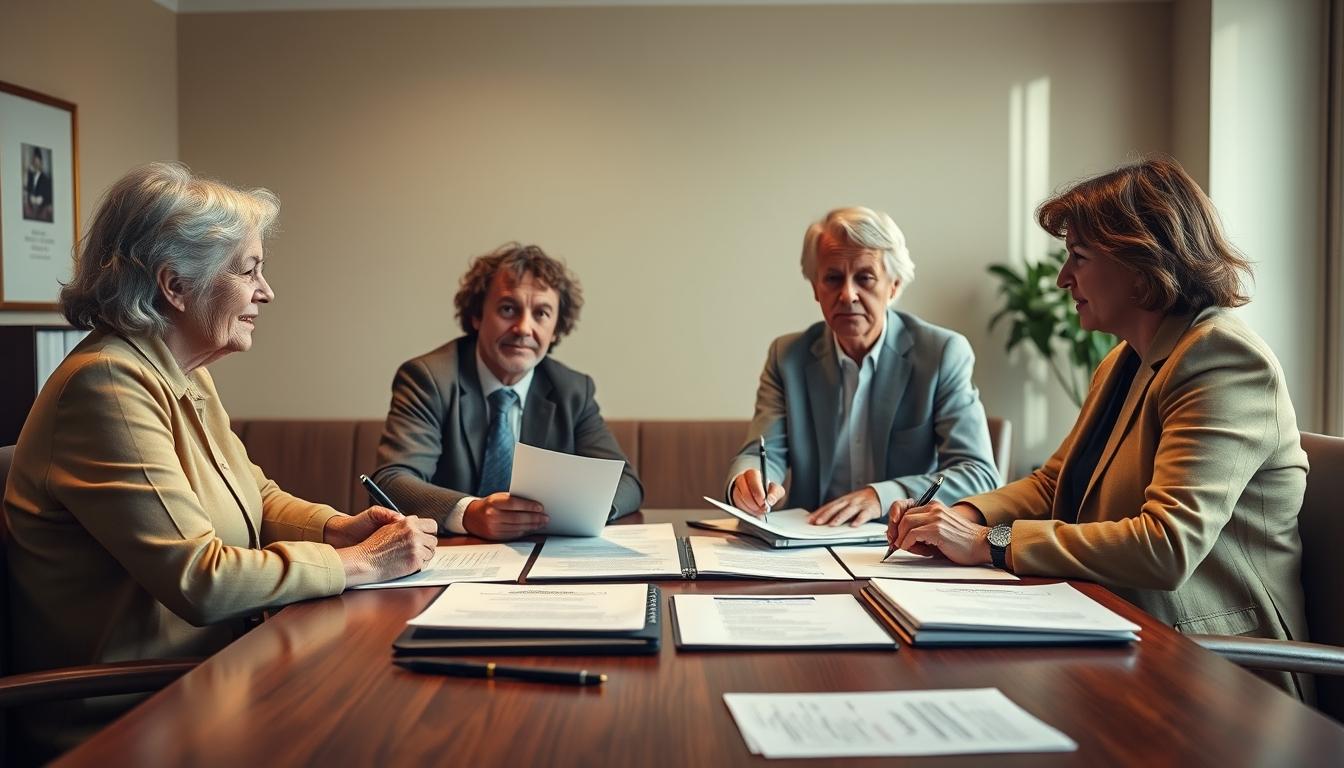 Real estate ownership transfer documents and closing confirmation